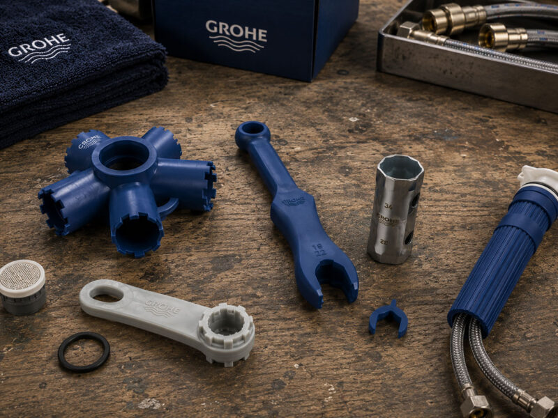 Εργαλεία GROHE για εγκατάσταση και συντήρηση