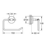 START COSMOPOLITAN ΧΑΡΤΟΘΗΚΗ ΧΡΩΜΕ 41165000 GROHE - Image 3