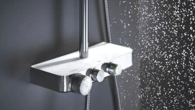 Σύστημα ντους GROHE σε σύγχρονο μπάνιο