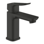 DICE SINGLE-LEVER BASIN MIXER WITH PUSH-OPEN WASTE 1/2” S-SIZE MATT BLACK 1018612430 GROHE