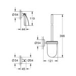 START COSMOPOLITAN ΣΕΤ ΑΞΕΣΟΥΑΡ ΜΠΑΝΙΟΥ 3 ΤΜΧ ΧΡΩΜΕ 41204000 GROHE - Image 3