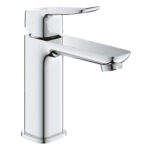 DICE SINGLE-LEVER BASIN MIXER WITH PUSH-OPEN WASTE 1/2″ M-SIZE CHROME 1018330000 GROHE