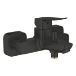 DICE SINGLE-LEVER BATH MIXER 2 OUTLETS 1/2″ MATT BLACK 1018722430 GROHE