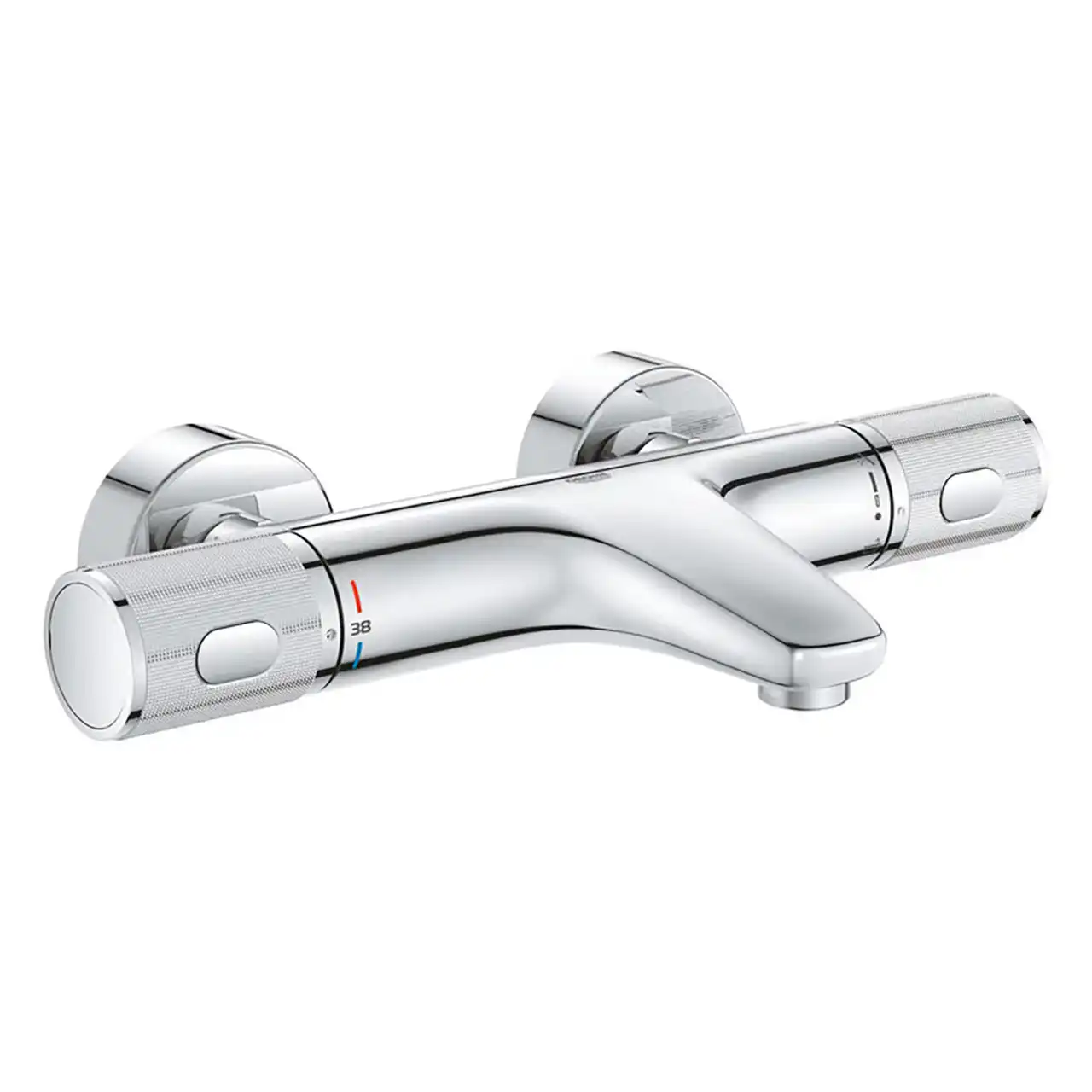 34788000 PRECISION FEEL ΜΙΚΤΗΣ ΜΕ ΘΕΡΜΟΣΤΑΤΗ ΓΙΑ ΝΤΟΥΣ 1/2″ ΧΡΩΜΕ 34788000 GROHE - Image 1