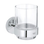 START CRYSTAL GLASS WITH HOLDER CHROME 41194000 GROHE